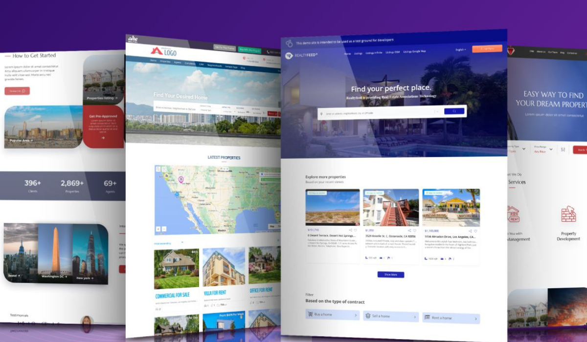 Estate Agent Website Design and Development: High-Converting Real Estate Websites